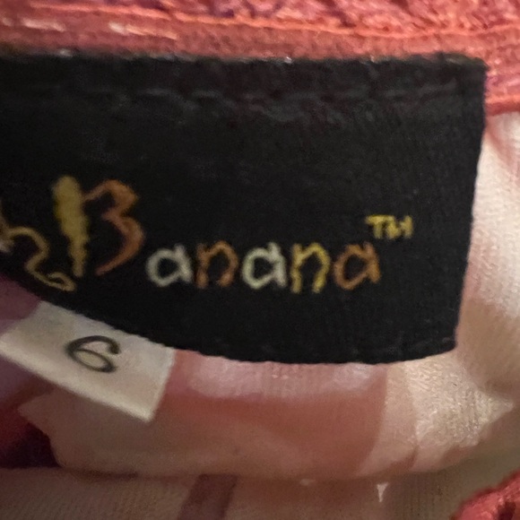 Hannah Banana floral tule skirt bright, size 6 - Picture 3 of 5